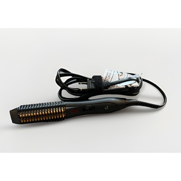 Chi Heated Straightening Styling Brush CA2280 Multiple‎ Setting Travel Size - Picture 1 of 3